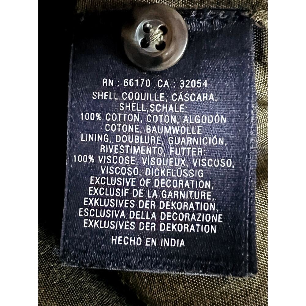 Anthropologie Tulipa Embroidered Skirt Vanessa Virginia Size 4 Side Zip Closure - Picture 8 of 8